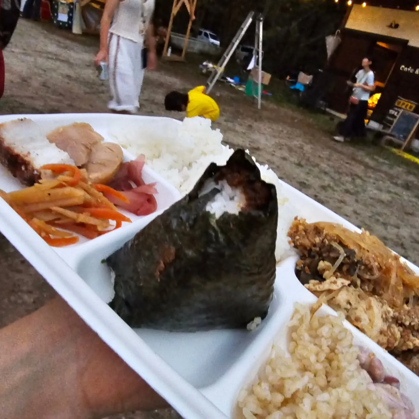 岐阜県日石ヴィレッジキャンプ場にて